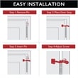 Pemberly Row Jumbo Hinge Pin Door Stop in Oil Rubbed Bronze 10 Pack