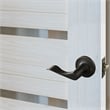 Pemberly Row Metal Passage Door Knobs in Oil Rubbed Bronze 6 Pack