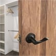 Pemberly Row Metal Passage Door Knobs in Oil Rubbed Bronze 6 Pack