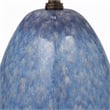 Pemberly Row Ceramic Table Lamp with Linen Shade in Blue
