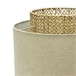 Pemberly Row 25 Inch Table Lamp with Rattan Design and Coastal Elegance