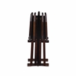 Pemberly Row 5-Piece Folding Tray Table Set with Wooden Octagonal Tops