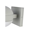 Pemberly Row 1-Light Aluminum LED Wall Sconce in Silver Finish