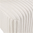 Pemberly Row Swivel Accent Chair with White Cord Fur Fabric