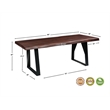 Pemberly Row Solid Wood 80