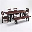 Pemberly Row Solid Wood 80