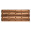 Pemberly Row Slip Resistant Teak Wood Shower Mat Finished - 32