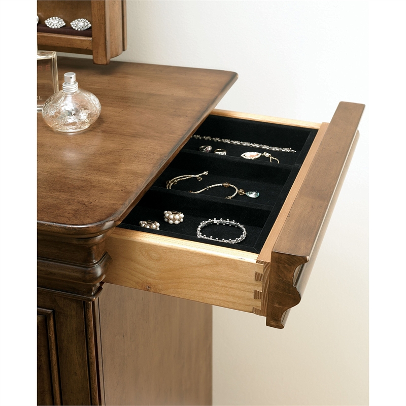 Beaumont Lane 12 Drawer Dresser in Cognac