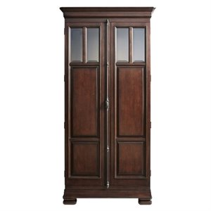 beaumont lane tall cabinet in rustic cherry