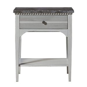 beaumont lane nightstand in gray lake and blue stone