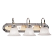 Beaumont Lane 3 Light Bath Light in Chrome and Polished Brass