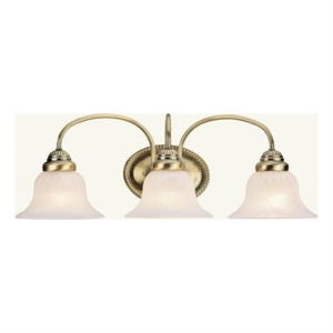 Beaumont Lane 3 Light Bath Light in Antique Brass