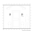 Beaumont Lane Outdoor Wall Lantern in Polished Brass