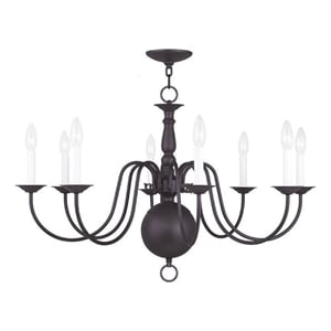 Beaumont Lane 8 Light Chandelier in Bronze