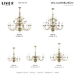 Beaumont Lane 22 Light Chandelier in Antique Brass