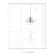 Beaumont Lane 22 Light Chandelier in Antique Brass