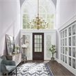 Beaumont Lane 22 Light Chandelier in Antique Brass