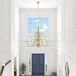 Beaumont Lane 22 Light Chandelier in Polished Brass