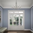 Beaumont Lane 8 Light Chandelier in Brushed Nickel