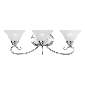Beaumont Lane 3 Light Bath Light in Chrome