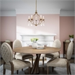 Beaumont Lane 5 Light Chandelier in Antique Gold Leaf