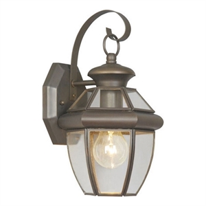 Beaumont Lane Outdoor Wall Lantern in Bronze