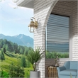 Beaumont Lane Outdoor Wall Lantern in Antique Brass