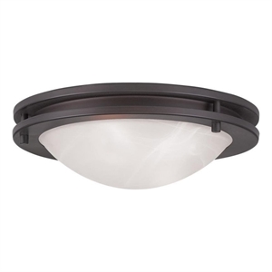 Beaumont Lane 2 Light Ceiling Mount in Bronze
