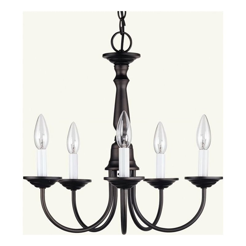 Beaumont Lane 5 Light Chandelier in Bronze