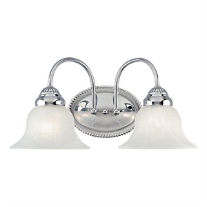 Beaumont Lane 2 Light Bath Light in Chrome