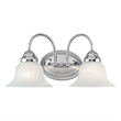 Beaumont Lane 2 Light Bath Light in Chrome