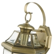 Beaumont Lane Outdoor Wall Lantern in Antique Brass