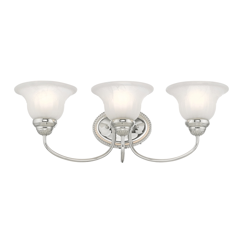 Beaumont Lane 3 Light Bath Light in Chrome