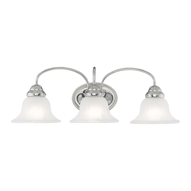 Beaumont Lane 3 Light Bath Light in Chrome