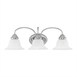Beaumont Lane 3 Light Bath Light in Chrome