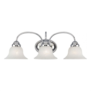 Beaumont Lane 3 Light Bath Light in Chrome