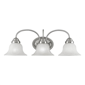 Beaumont Lane 3 Light Bath Light in Brushed Nickel
