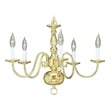 Beaumont Lane 5 Light Chandelier in Polished Brass