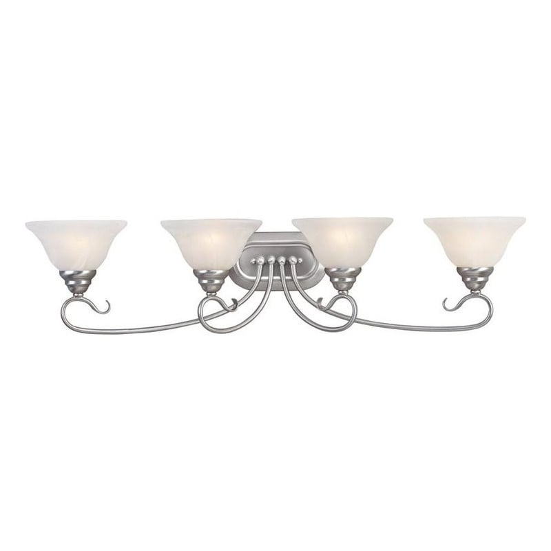 Beaumont Lane 4 Light Bath Light in Brushed Nickel