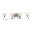 Beaumont Lane 4 Light Bath Light in Brushed Nickel