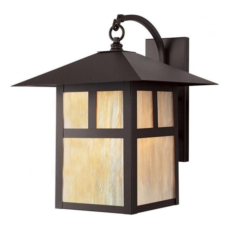 Beaumont Lane Outdoor Wall Lantern in Bronze