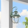Beaumont Lane Outdoor Wall Lantern in Verdigris