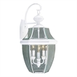Beaumont Lane 3 Light Outdoor Wall Lantern in White