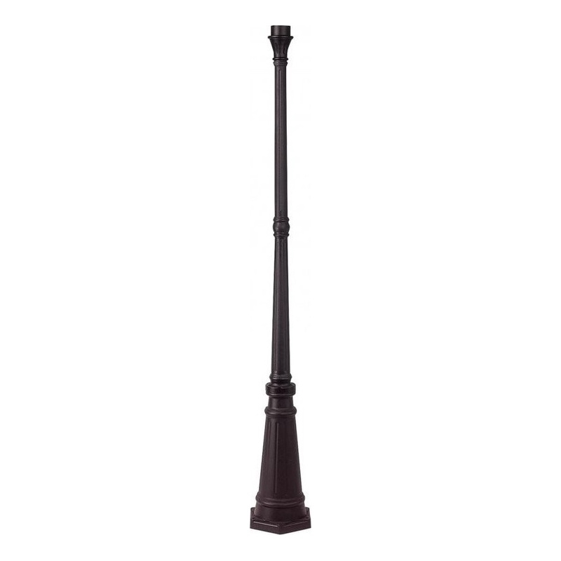 Beaumont Lane Outdoor Cast Aluminum Post in Bronze
