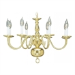 Beaumont Lane 8 Light Chandelier in Polished Brass