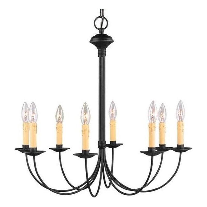 Beaumont Lane 8 Light Chandelier in Black