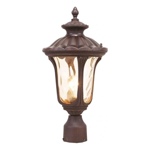 Beaumont Lane Outdoor Post Head in Imperial Bronze