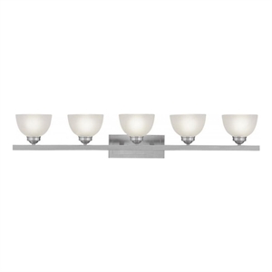 Beaumont Lane 5 Light Bath Light in Brushed Nickel