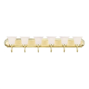 Beaumont Lane 6 Light Bath Light in Polished Brass