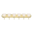 Beaumont Lane 6 Light Bath Light in Polished Brass